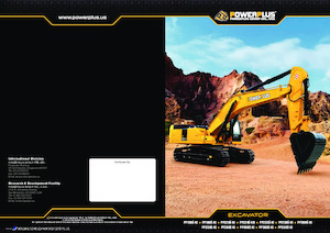 Pásová rypadla PowerPlus PP550E-XI