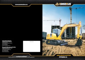 Pásová rypadla PowerPlus PP65E-XI