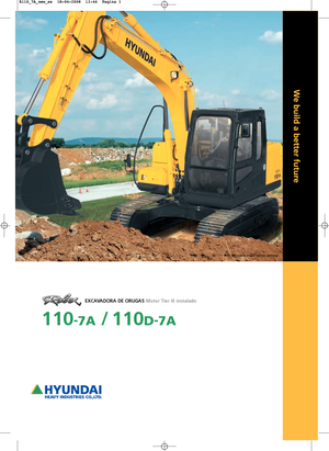 Pásová rypadla Hyundai R 110 D-7 A