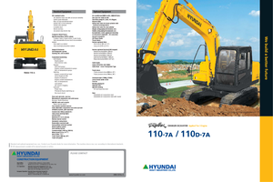 Pásová rypadla Hyundai R 110 D-7 A