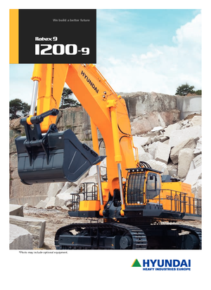 Pásová rypadla Hyundai R 1200 LC-9 A