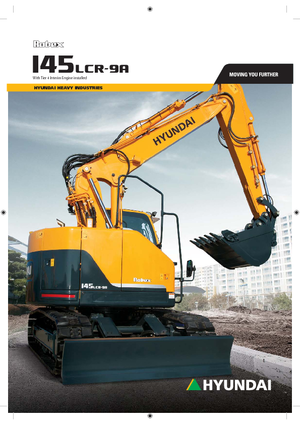 Pásová rypadla Hyundai R 145 LCR-9 A
