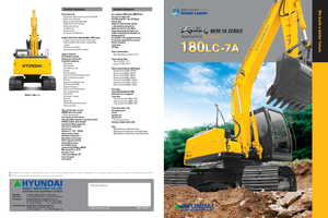 Pásová rypadla Hyundai R 180 LC 7A