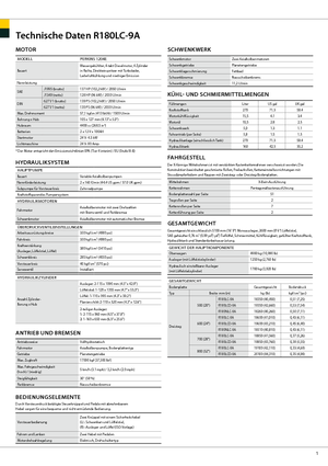 Pásová rypadla Hyundai R 180 LC-9 A