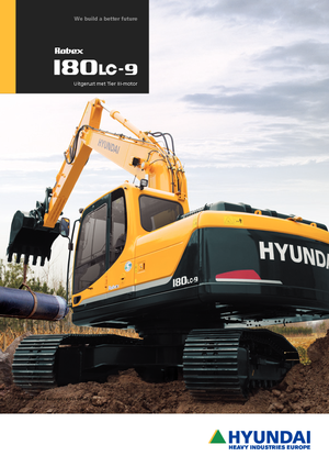 Pásová rypadla Hyundai R 180 LC 9