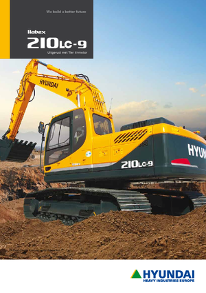 Pásová rypadla Hyundai R 210 LC 9