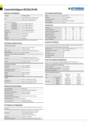 Pásová rypadla Hyundai R 235 LCR-9 A