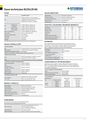 Pásová rypadla Hyundai R 235 LCR-9 A
