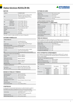 Pásová rypadla Hyundai R 235 LCR-9 A