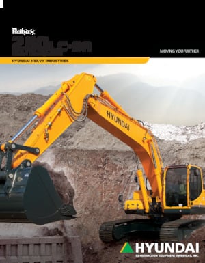 Pásová rypadla Hyundai R 260NLC-9A