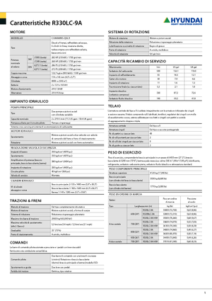 Pásová rypadla Hyundai R 330 NLC-9 A