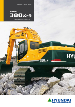 Pásová rypadla Hyundai R 380 LC 9