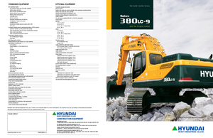 Pásová rypadla Hyundai R 380 LC 9