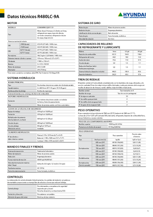 Pásová rypadla Hyundai R 480 LC-9 A