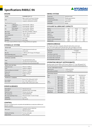 Pásová rypadla Hyundai R 480 LC-9 A