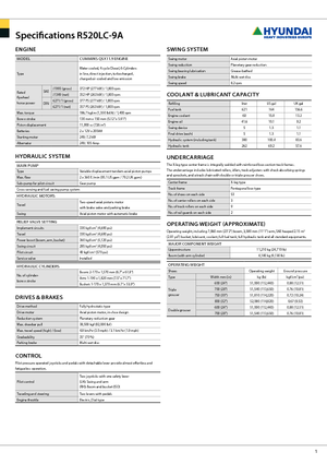 Pásová rypadla Hyundai R 520 LC-9 A