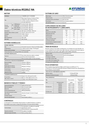 Pásová rypadla Hyundai R 520 LC-9 A