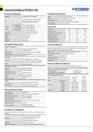 Pásová rypadla Hyundai R 520 LC-9 A