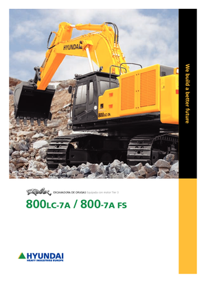 Pásová rypadla Hyundai R 800 LC 7A
