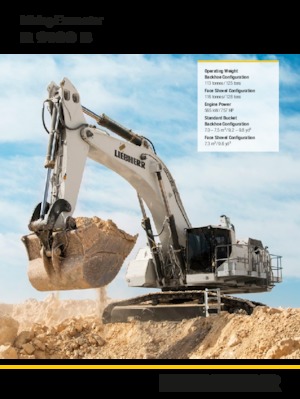 Pásová rypadla Liebherr R 9100 B 