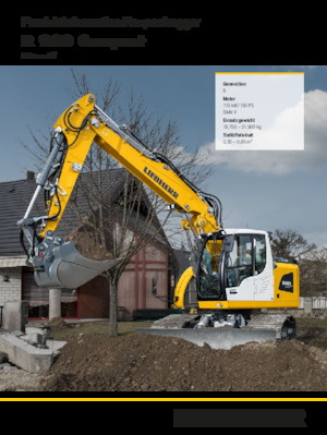 Pásová rypadla Liebherr R 920 Compact Litronic 
