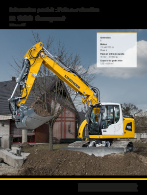 Pásová rypadla Liebherr R 920 Compact Litronic 