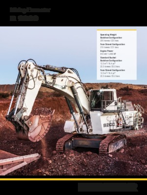 Pásová rypadla Liebherr R 9200 