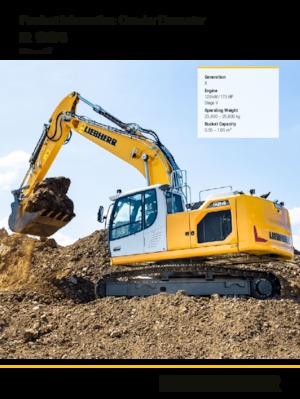 Pásová rypadla Liebherr R 924 Litronic 