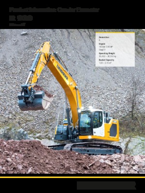 Pásová rypadla Liebherr R 930 Litronic 