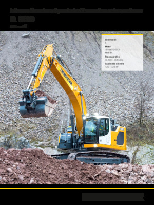 Pásová rypadla Liebherr R 930 Litronic 