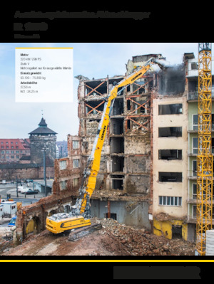 Pásová rypadla Liebherr R 950 Demolition Litronic 