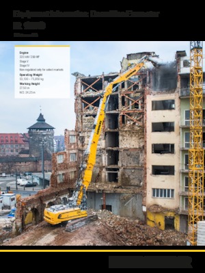 Pásová rypadla Liebherr R 950 Demolition Litronic 