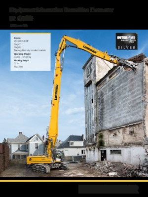 Pásová rypadla Liebherr R 960 Demolition Litronic 