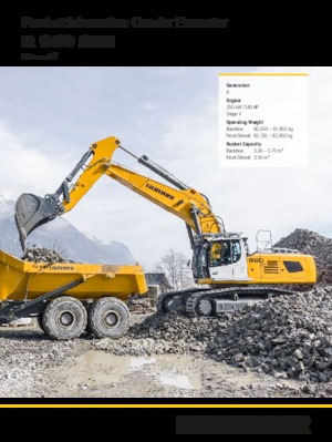 Pásová rypadla Liebherr R 960 SME Litronic 
