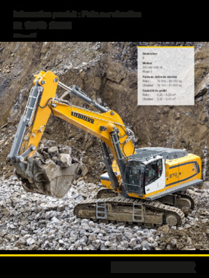 Pásová rypadla Liebherr R 970 SME Litronic 