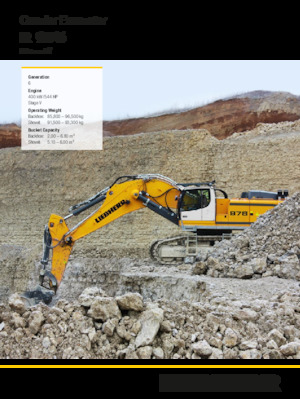 Pásová rypadla Liebherr R 976 Litronic 