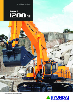 Pásová rypadla Hyundai R1200-9