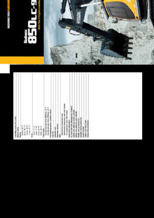 Pásová rypadla Hyundai R850LC-9