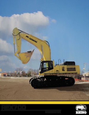 Pásová rypadla RHINO REX700