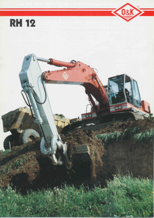 Pásová rypadla O&K RH 12