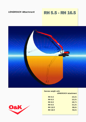 Pásová rypadla O&K RH 16.5