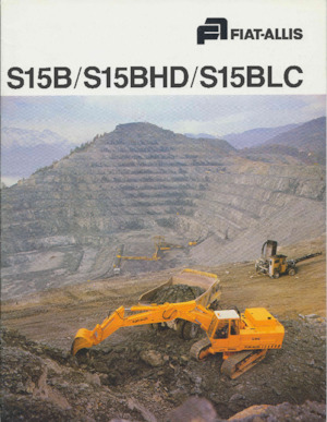 Pásová rypadla Fiatallis S15B