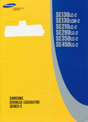 Pásová rypadla Samsung SE 210 LC-2
