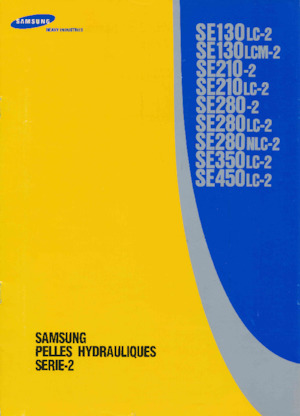 Pásová rypadla Samsung SE 210 LC-2