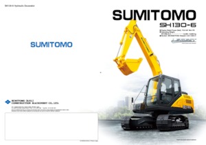 Pásová rypadla Sumitomo SH130-6