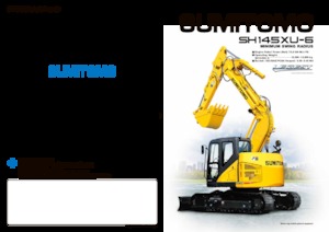 Pásová rypadla Sumitomo SH145XU-6