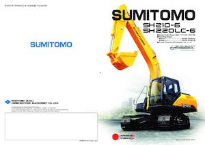 Pásová rypadla Sumitomo SH210-6