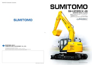Pásová rypadla Sumitomo SH235X-6