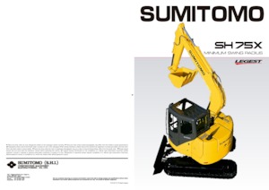 Pásová rypadla Sumitomo SH75X-3B