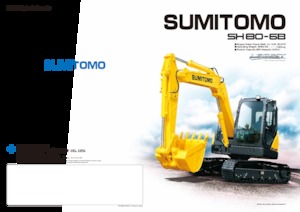 Pásová rypadla Sumitomo SH80-6B